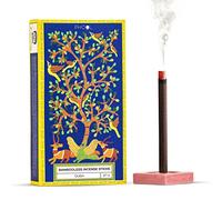 PHOOL LUXURY INCENSE Varillas de incienso sin bambú - Oudh Dhoop Sticks para Pooja Dhoop titular en el interior sin carbón y bambú Oudh Agarbatii tiempo de combustión: más de 60 minutos regalo