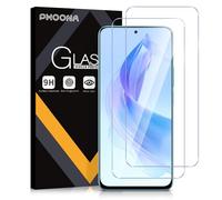 Phoona Protector de Pantalla para Honor 90 Lite 5G, 2 Unidades Cristal Templado para Honor 90 Lite, Dureza 9H, Sin Burbujas, Antiarañazos(6,7 pulgadas)