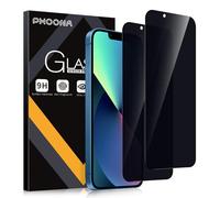 Phoona Protector Pantalla Apple iPhone 13/iPhone 13 Pro/iPhone 14 6.1",9H Dureza,Anti-Arañazos,Película Protectora Contra Miradas Indiscretas,Cristal de Privacidad Prueba de Espías,2 Piezas