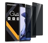 Phoona Protector Pantalla Xiaomi 11T/Pro 6.67",9H Dureza,Anti-Arañazos,Película Protectora Contra Miradas Indiscretas,Cristal de Privacidad Prueba de Espías,2 Piezas
