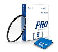 Phot-R Filtro digital UV multicapa Pro de 40,5 mm, multicapa, ultra delgado, con rosca, protección ultravioleta, antiarañazos, antipolvo, repelente al agua, filtro de cámara DSLR + paño de microfibra