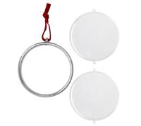 Photo Christmas Ornament, Photo Display Tree Ornaments for Personalized Holiday Decor, Transparent Acrylic Pendant, Perfect Christmas Tree Decoration for Family Photos and Memorable Moments