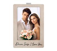 Photo Clip, Car Visor Holder, Interior Decoration Accessory 4.21x2.76x0.87 Inches for Photography Enthusiasts, Families, Road Trip Drivers, Tourists, Fitness Fans, Memory Display in Vehicle Spaces