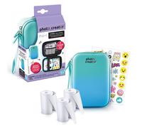 Canal Toys-Photo Creator-Bolsa de Transporte para cámara fotográfica de impresión instantánea-Funda Protectora-Compatible con Photo Creator-3 Rollos de Papel y 1 Hoja de Pegatinas-CLK012,Estándar