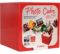 Photo Cube con cartuchos de tinta PG-560 + CL-561 + papel fotográfico Plus Glossy PP-201 (40 hojas) - CANON