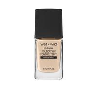 Wet n Wild Photo Focus Matte Foundation, Base de Maquillaje Líquida Mate Modulable, Acabado Alisador de Poros para Todo Tipo de Piel, Nude Ivory