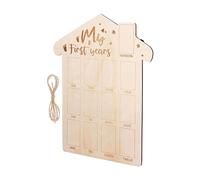 Photo Frame, newborrn Picture Frames, Year Picture Frame Wood Board