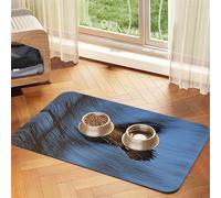 Photo of The Red Kite Bird - Tapete de alimentación para perros y gatos, tapete de piel absorbente para cuenco de agua, impermeable, sin manchas, secado rápido, antideslizante, 23.62 x 15.75 pulgadas