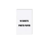 Photo Paper 4x6 Compatible con Liene Amber M100 M200 Cartucho CISS CISS Funciones para DHP512 DHP513 Impresoras(10paper)