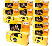 Photo Porst Edition - Cámaras desechables (10 unidades, 1 A, 27 fotos con flash y pilas)