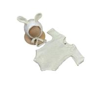 Photo Recién Nacidos Monstruos Y Conejos Con Sombrero Oreja Disfraz Fotografía Para Bebés Ropa Profesional Fotostudio Accesorios