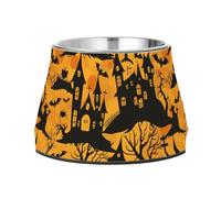 Photo Tales from The Crypt Hallowen Bowl para mascotas, cuenco mejorado de acero inoxidable para agua y comida para perros medianos y fatiga