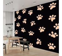 Photo Wallpaper Cartoon Pencil Sun Photo Wallpaper 3D Effect Wall Wallpaper UV Resistant 200 x 140 cm for Living Room Bedroom Hallway Non-Woven Wallpaper Motif Wallpaper Wall Decoration Colourful
