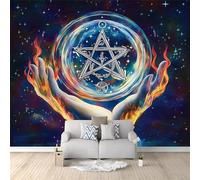 Photo Wallpaper Children's Room Fantasy Universe Mist 250 x 175 cm Moderno 3D Efecto Papel Pintado No Tejido, Decoración de Papel Pintado Resistente a los rayos UV para Dormitorio Living Room Hallway