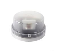 Photocell Control de luz exterior de 120 V, bloqueable, sensor de relé fotográfico, interruptor crepuscular automático, tecnología antiinterferencias, para farolas, parques, aparcamientos, hasta 1800
