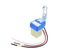 Photocell Sensor - 7.87 Inches, Cable Photoelectric Controller Dusk To Dawn Automation | IP44 Waterproof Auto Light Control For Outdoor Lighting, Photo Cell Switch For Street Lights, Garden Lamps