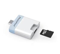 PhotoFast PhotoCube PD Plus: copia de seguridad automática inteligente de fotos y vídeo, la unidad flash Photo Stick, soporta hasta 2 TB MicroSD para iPhone, Android, iPad y tableta