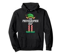 Photographer Elf Christmas Pajamas for Family Matching Elf Sudadera con Capucha