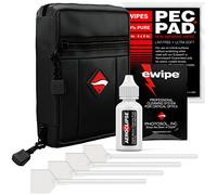 Photographic Solutions Digital Survival Kit - Type-3 (24mm) Sensor Swabs, PEC-PAD Photo Wipes, E-Wipe Packet, Aeroclipse Optic Cleaner Non-Flamable Solution - Camera Cleaning Kit with Travel Bag