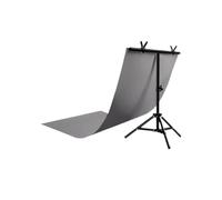 Photography Background Screen, T Shape Tabletop Photo Backdrop Stand Kit For Jewelry Mini Items Multicolor Multiple Sizes(Grey,150x200cm/59.06x78.74in)