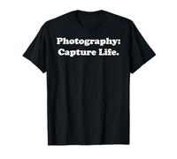 Photography Capture Life Enthusiast Design Camiseta