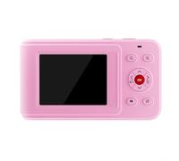 Photography Made Fun XJ02 - Cámara digital para niños con alta resolución y funciones fáciles de usar para niños (rosa)