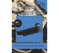 Photography Word Search Puzzle: 50+ Puzzles Word Search Easy to Read about Photography and More | 6x9 inches, 110 pages | Gift for Photography Lover