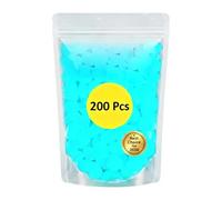 Photoluminescent Decorative Glow Stones - 200-Piece High-Intensity Resin, U