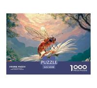 Photorealistic Image of An Orange Pollinator 1000 Stück Stabiler Karton Puzzle Robot Honeybee Stressabbau Kreatives Spiel Puzzles Für Erwachsene Und Kinder 52x38cm/1000pcs