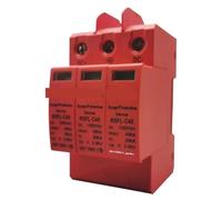 Photovoltaic Power Surge Protector 2P40KA Lightning Arrester DC1000V Voltage Protection Device For Home Direct Use(2P40KA DC800V with remote letter)