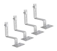 Photovoltaic System Hooks - Reinforced Tile Roof Hook Structure, Reliable PV Mounting Brackets Design, Weatherproof Solar Panel | Installation Long-Tail Keyword, Energy Setup for Buildings