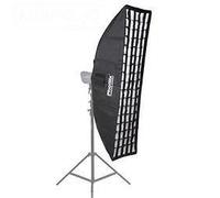 Phottix Strip Softbox 35x140 - Ventana de luz para iluminación fotográfica (con Grid)