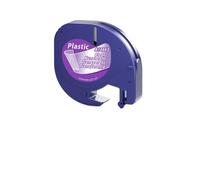 PHOVYAFI 10 Paquetes 12 mm Etiquetas térmicas Adhesivas compatibles con el Fabricante de Etiquetas LT-100H LT-100T LT200B para Etiquetas 91200 91201 91331(Clear)