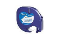 PHOVYAFI 10 Paquetes 12 mm Etiquetas térmicas Adhesivas compatibles con el Fabricante de Etiquetas LT-100H LT-100T LT200B para Etiquetas 91200 91201 91331(Plastic White)