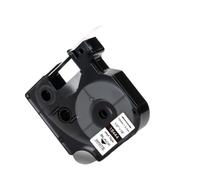 PHOVYAFI 10 pcs Cinta de Etiqueta de 12 mm - Compatible con 18438/18441/18444/18432/18435/1805435/1805243/1805414 para 4200/5200 Aplicadores(Black on White)