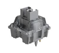 PHOVYAFI 5 Pin 40GF Interruptor Lineal V3 Pro Plata con Tallo a Prueba de Polvo Compatible con Teclado mecánico MX(45pcs)