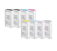 PHOVYAFI 70 Cartucho de Tinta Compatible con Tinta de Pigmento Completa para DesignJet Z3100 Z3200 Impresoras 1 PC(Photo Black)