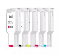 PHOVYAFI 745 Reemplazo de Cartucho de Tinta Compatible para DesignJet Z2600 Z5600 Impresoras 300 ml Capacidad de Tinta Completa 1 PC 300ml(Photo Black)