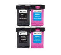 PHOVYAFI Cartucho de Tinta 304XL Compatible con Impresora 2620 2630 2632 5030 5020 5032 3700 3720 3730 5010 5012 5014 5020 5030(2 Set)