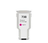 PHOVYAFI Cartucho de Tinta 738XL / 738 (300ml) - Compatible con DesignJet T950, T850(Magenta)