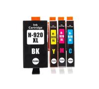 PHOVYAFI Cartucho de Tinta 920XL Compatible con Impresora Officejet 6000 6500 Wireless 6500A 7000 7500 7500A(1 Set)