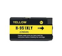 PHOVYAFI Cartucho de Tinta 950XL 951XL Compatible con Officejet Pro 8100 8600 8610 8615 8620 8625 8630 8660 8680 251dw 276dw(Yellow)