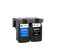 PHOVYAFI Cartucho de Tinta PG-260 CL-261 Compatible para Varias impresoras, Incluyendo TR7020 TS5320 TS6420 TR7020A TS6420A(1 Set)