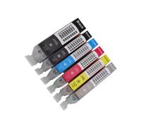 PHOVYAFI Cartucho de Tinta PGI-550 CLI-551 Compatible con Suministros de Impresora MG5450 MG5550 MG5650 MG6350 MG6450 MG6650 MG7150 MG7550 IP7250 MX725(6 Pcs)