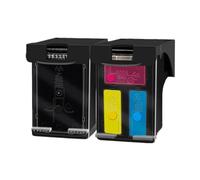 PHOVYAFI Cartucho de Tinta Recargable Compatible para impresoras 62xl 5540 5640 7640 5646 5541 5740 5742 5745 200 250(1 Black 1Color)