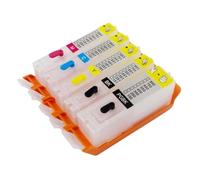 PHOVYAFI Cartucho de Tinta Recargable PGI-250 Compatible con IP7220 MG5420 MG5422 MX722 MX922 MG5520 MG6420 MG5620 MG6620 IX6820 MX920 Printers(5 Sets)