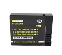 PHOVYAFI Cartuchos de Pigmento Universal compatibles con PGI-2500 2600 2700 2400 para Maxify IB4050 IB4150 MB5050 MB5150 MB5350 Impresoras(Yellow)