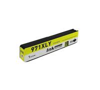 PHOVYAFI Cartuchos de Tinta compatibles 970 970XL 971 971XL para OfficeJet Pro X451DN X451DW X551DW Impresoras(Yellow PG)