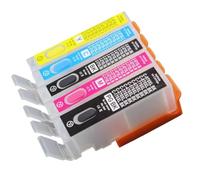 PHOVYAFI Cartuchos de Tinta Recargables de 5 Piezas con Chip de Arco Compatible con PGI 770 CLI 771 para impresoras como MG5770 MG6870 TS5070 TS6070 TS8070