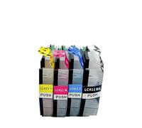 PHOVYAFI Compatible con Cartucho de Tinta LC411XL para Impresora DCP-J928N J526N J914N J1800N J926N MFC-J904N J739DN J939DN DWN(1set)